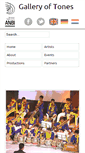 Mobile Screenshot of galleryoftones.com