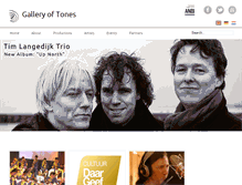 Tablet Screenshot of galleryoftones.com